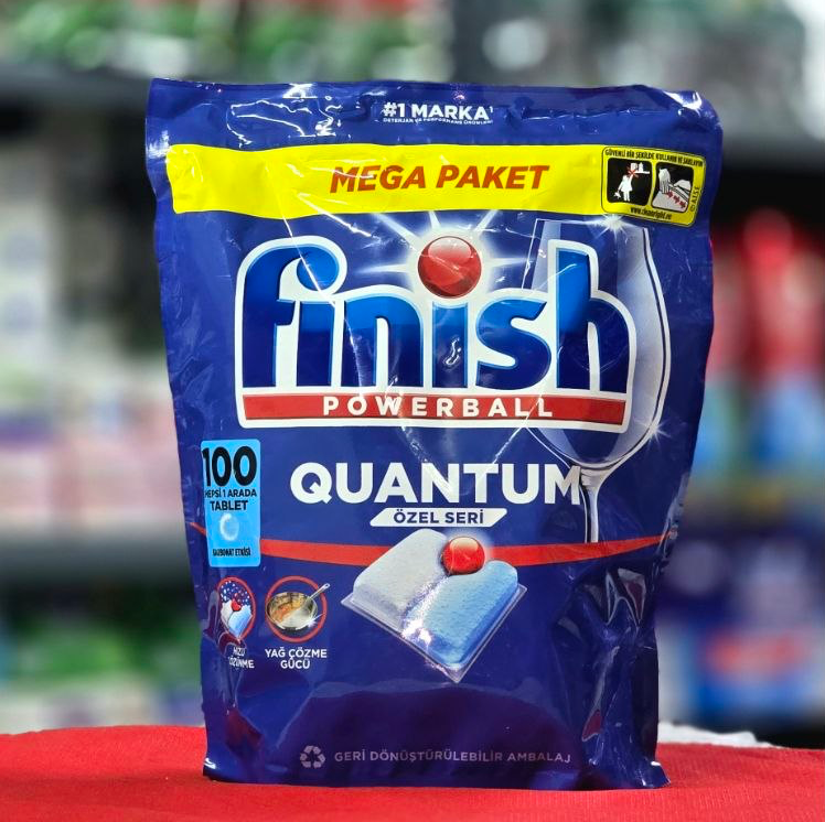 قرص ماشین ظرفشویی فینیش کوانتوم ۱۰۰ عددی Finish Quantum