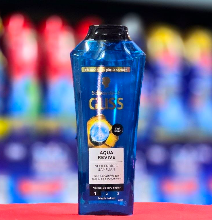 شامپو مرطوب کننده گلیس مدل Aqua Revive برای مو های خشک حجم 400 می