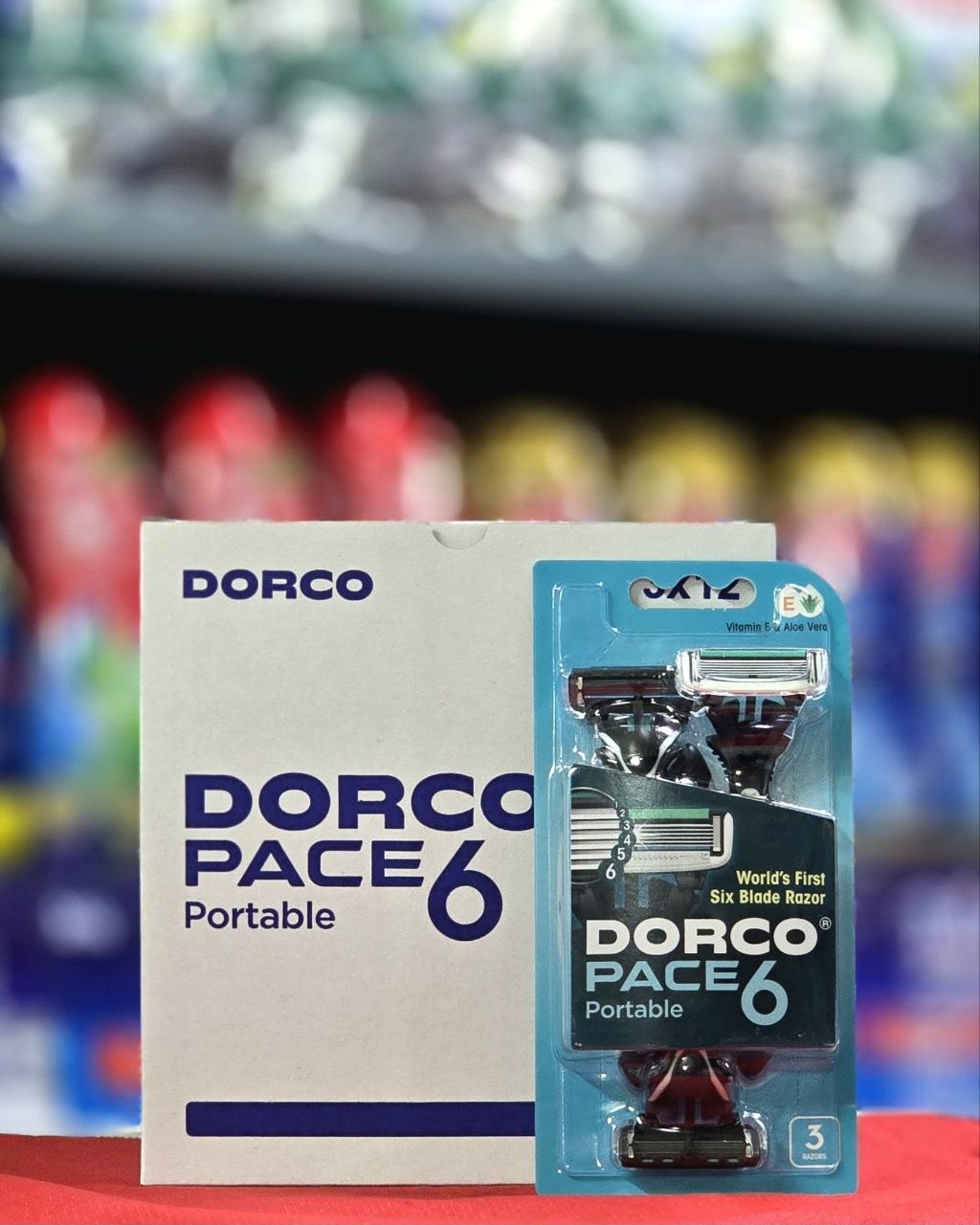 خودتراش دورکو مدل Pace 6 Disposable بسته 3 عددی