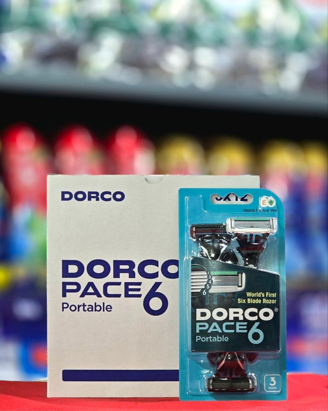 خودتراش دورکو مدل Pace 6 Disposable بسته 3 عددی